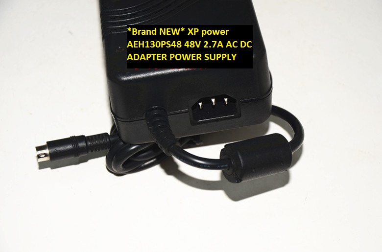 *Brand NEW* 8pins XP power 48V 2.7A AC DC ADAPTER AEH130PS48 POWER SUPPLY